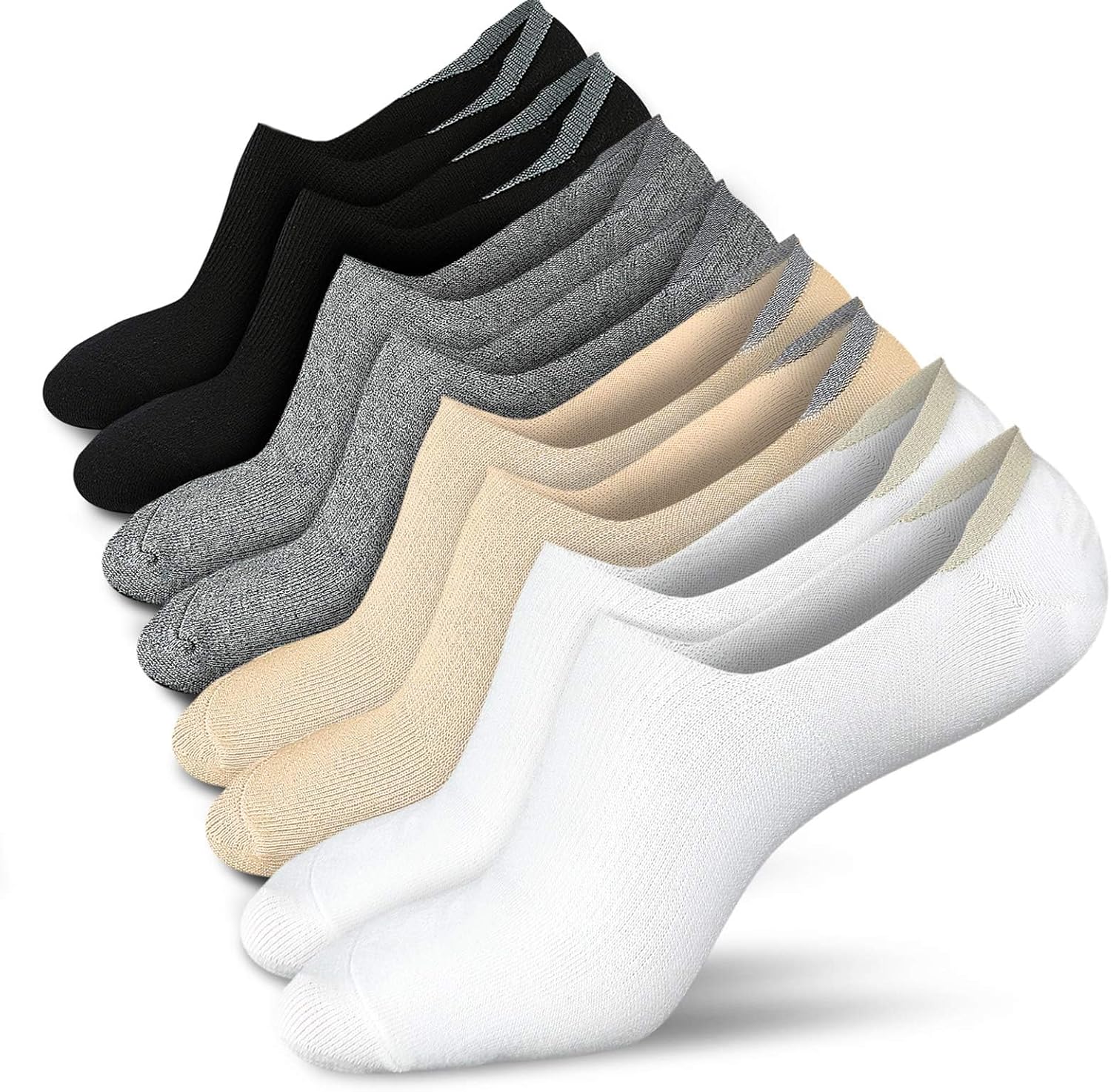 Thumbnail 3 de wernies No Show Socks 8 Pairs