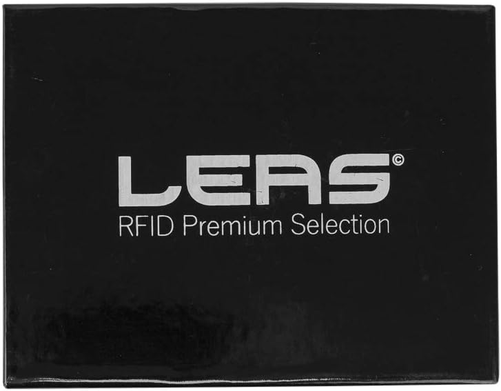 Thumbnail 6 de LEAS Geldbörse Herren extra dünn mit RFID-Schutz – Echtleder, 3 Scheinfächer, Schwarz