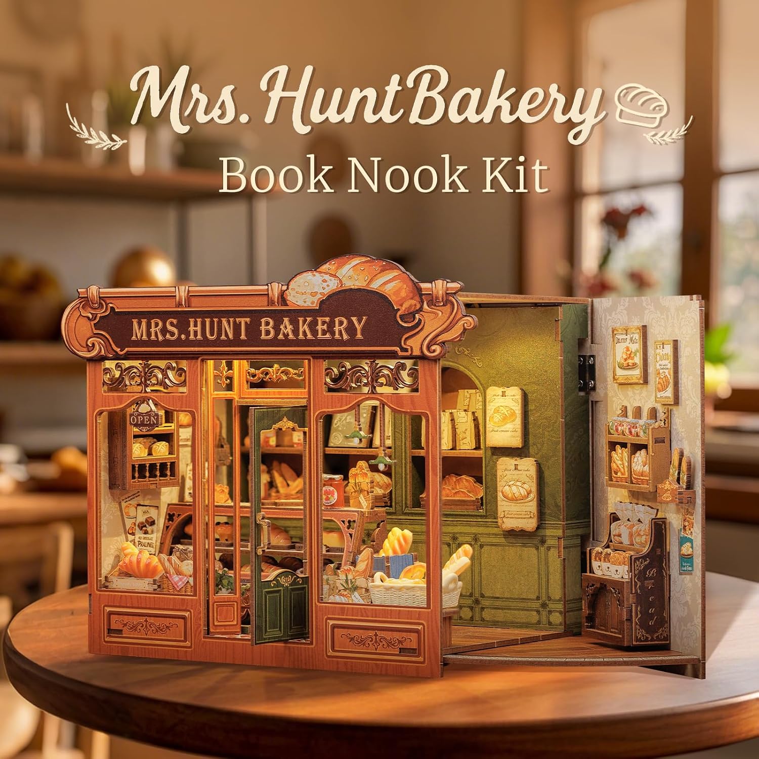 Thumbnail 6 de CUTEBEE Book Nook Kit Mrs Hunt Bakery