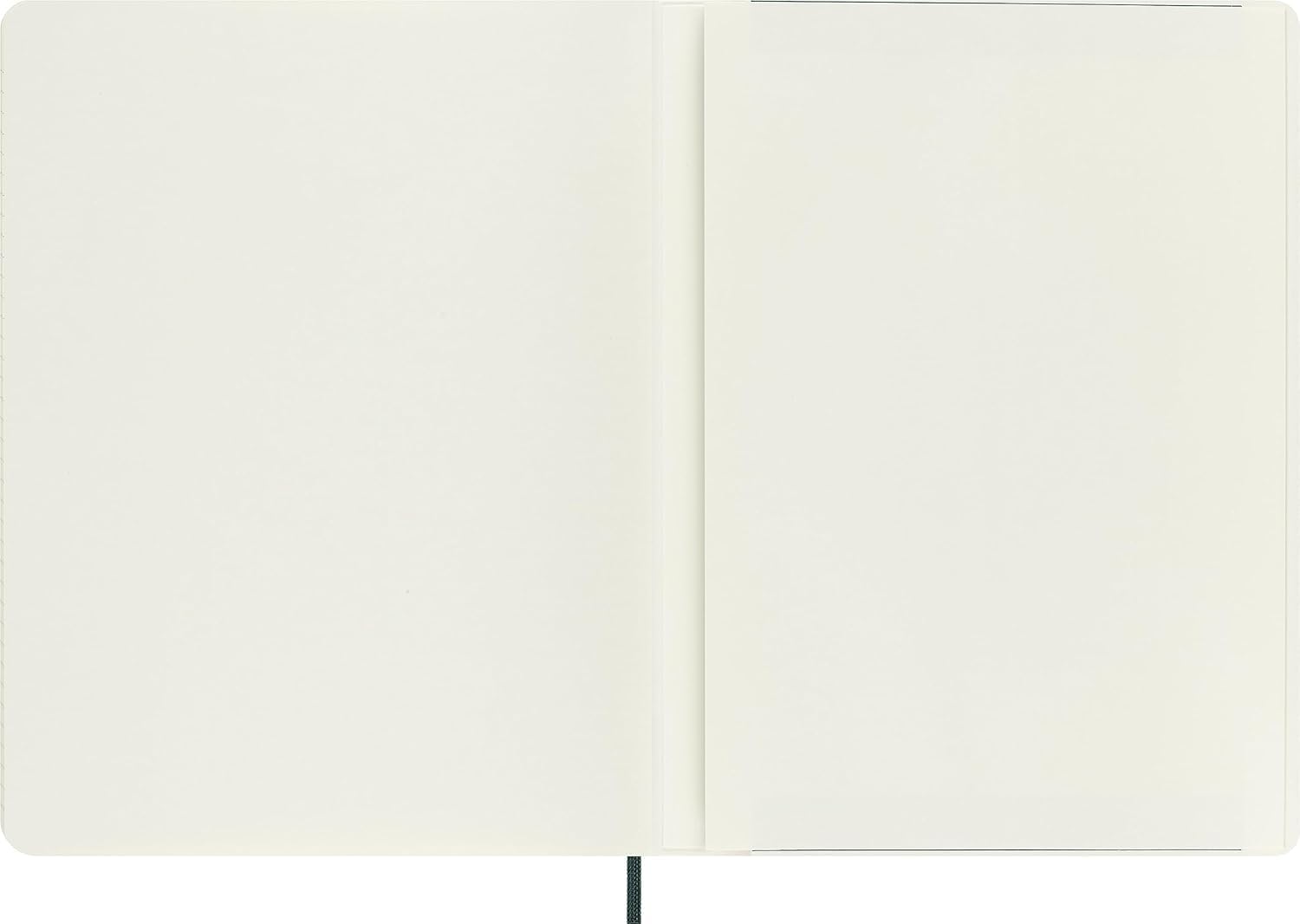 Thumbnail 5 de Moleskine Precious & Ethical Notizbuch (XL, 19×25 cm) mit Geschenkbox – grün, veganer Einband mit Python-Effekt