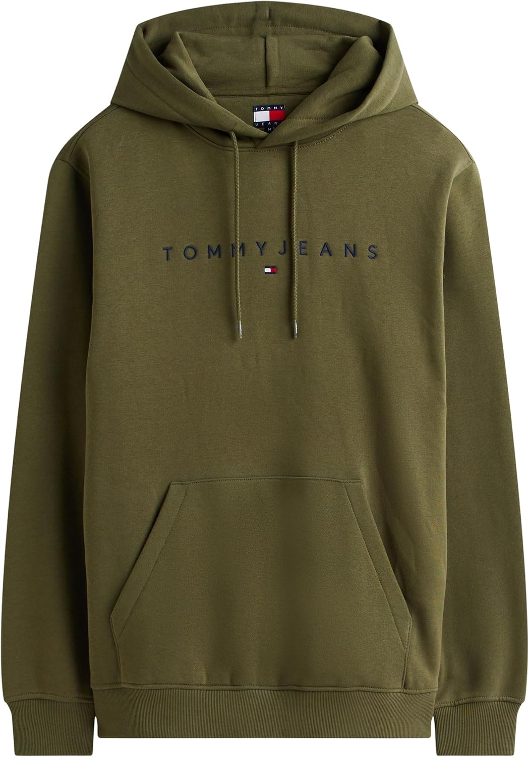 Thumbnail 6 de Tommy Jeans felpa uomo Linear Logo con cappuccio in cotone felpato