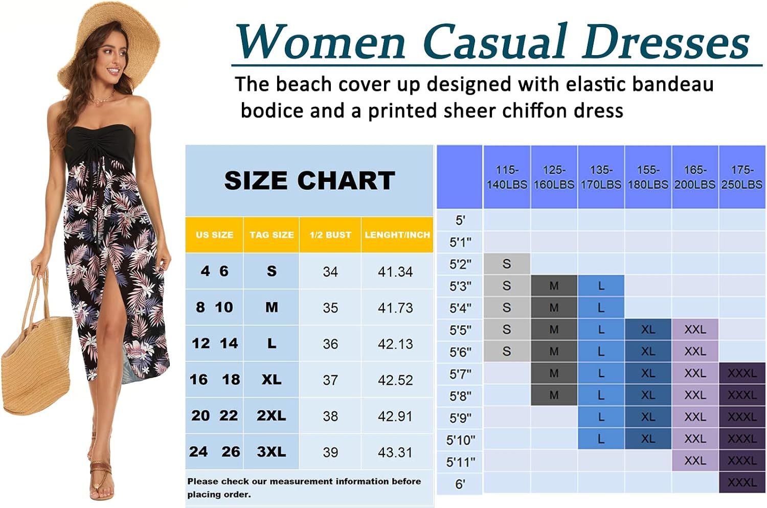 Thumbnail 6 de Women's Maxi Sundress with Asymmetrical Hem