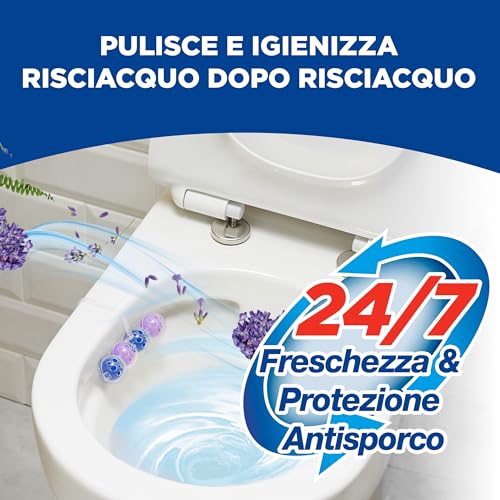 Detalle de Bref WC Power Activ Lavanda: Detergente WC profumato in confezioni da 10 pezzi