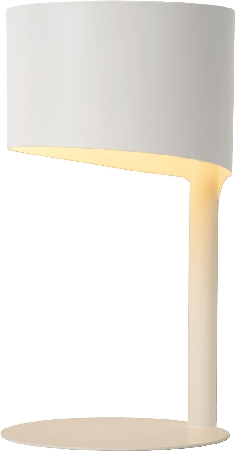 Thumbnail 5 de Lucide KnULLE – czarna metalowa lampa stołowa Ø 15 cm, E14