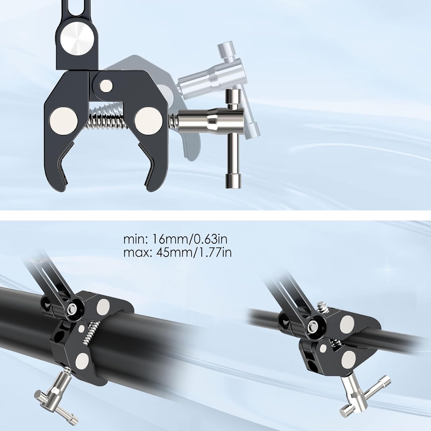 Detalle 2 de CreaDream Tablet Holder for Spin Bike 4-13 inch