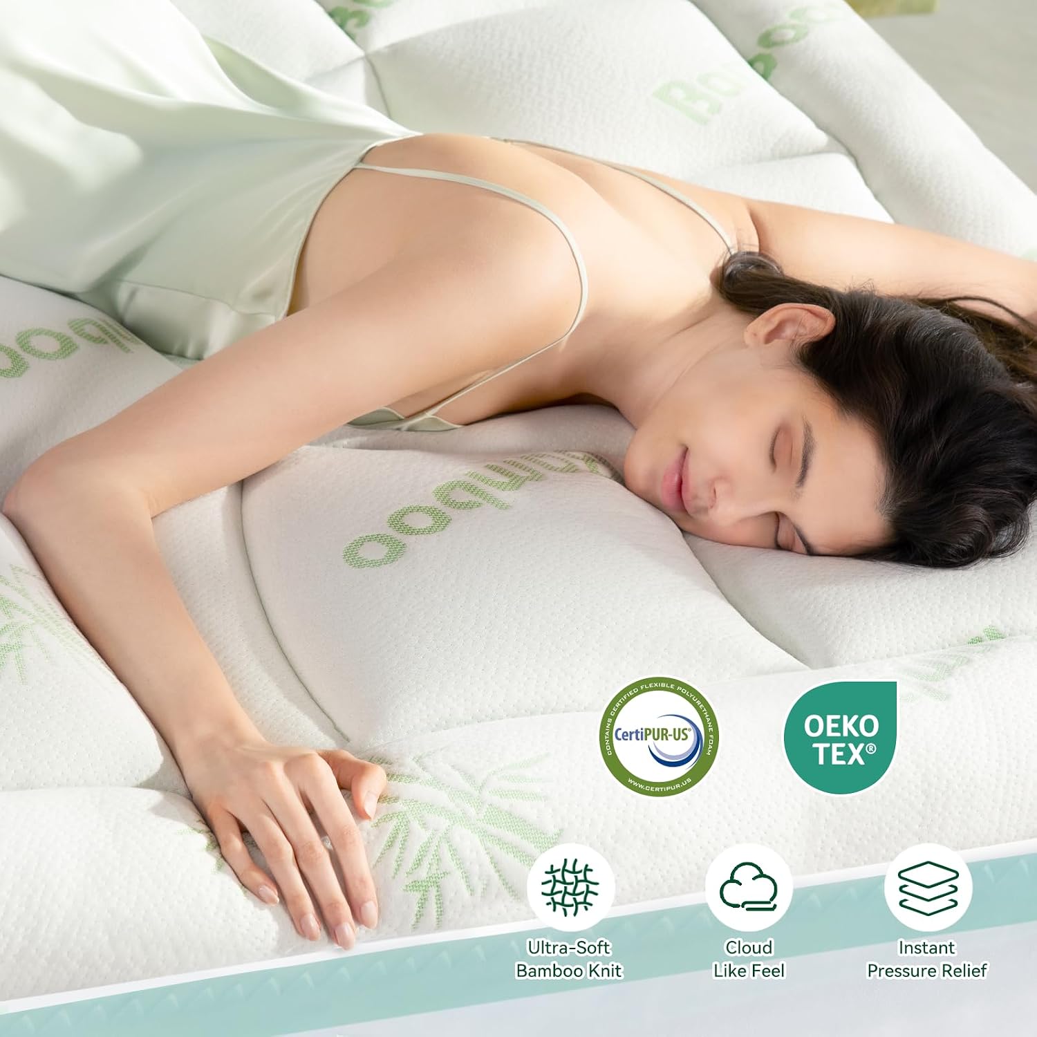 Thumbnail 4 de Niceplus mattress topper, 4-inch