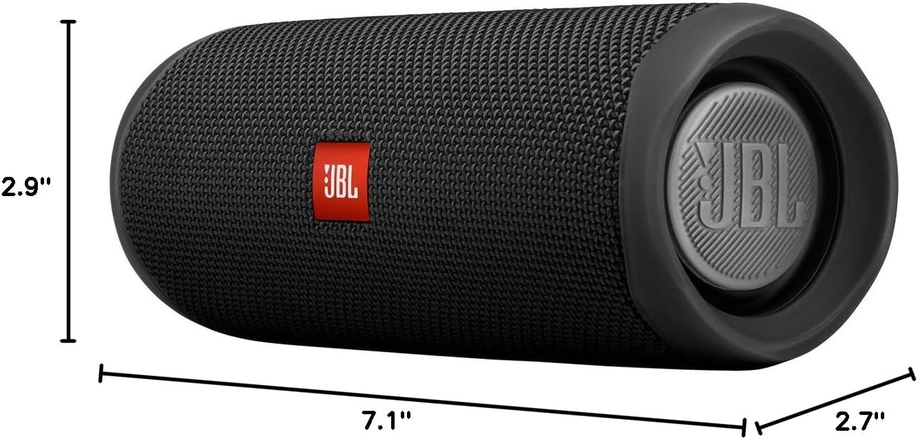 Thumbnail 6 de JBL Flip 5 Wireless Portable Bluetooth Speaker (Black) — IPX7 Waterproof, 12 Hours, PartyBoost