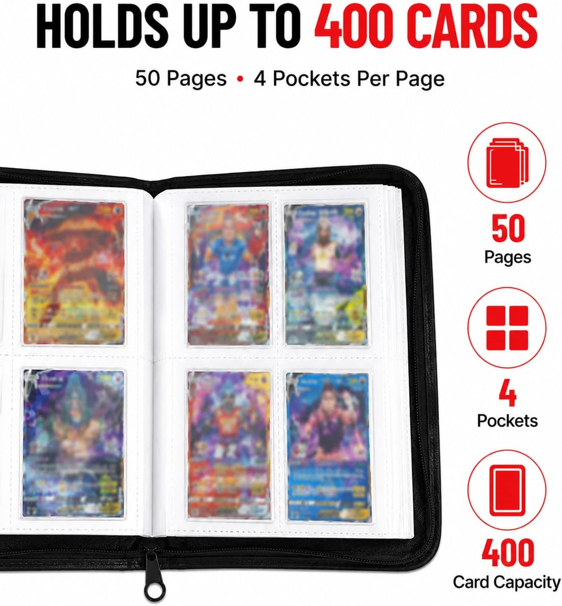 Detalle 2 de Fweel Trading Card Binder