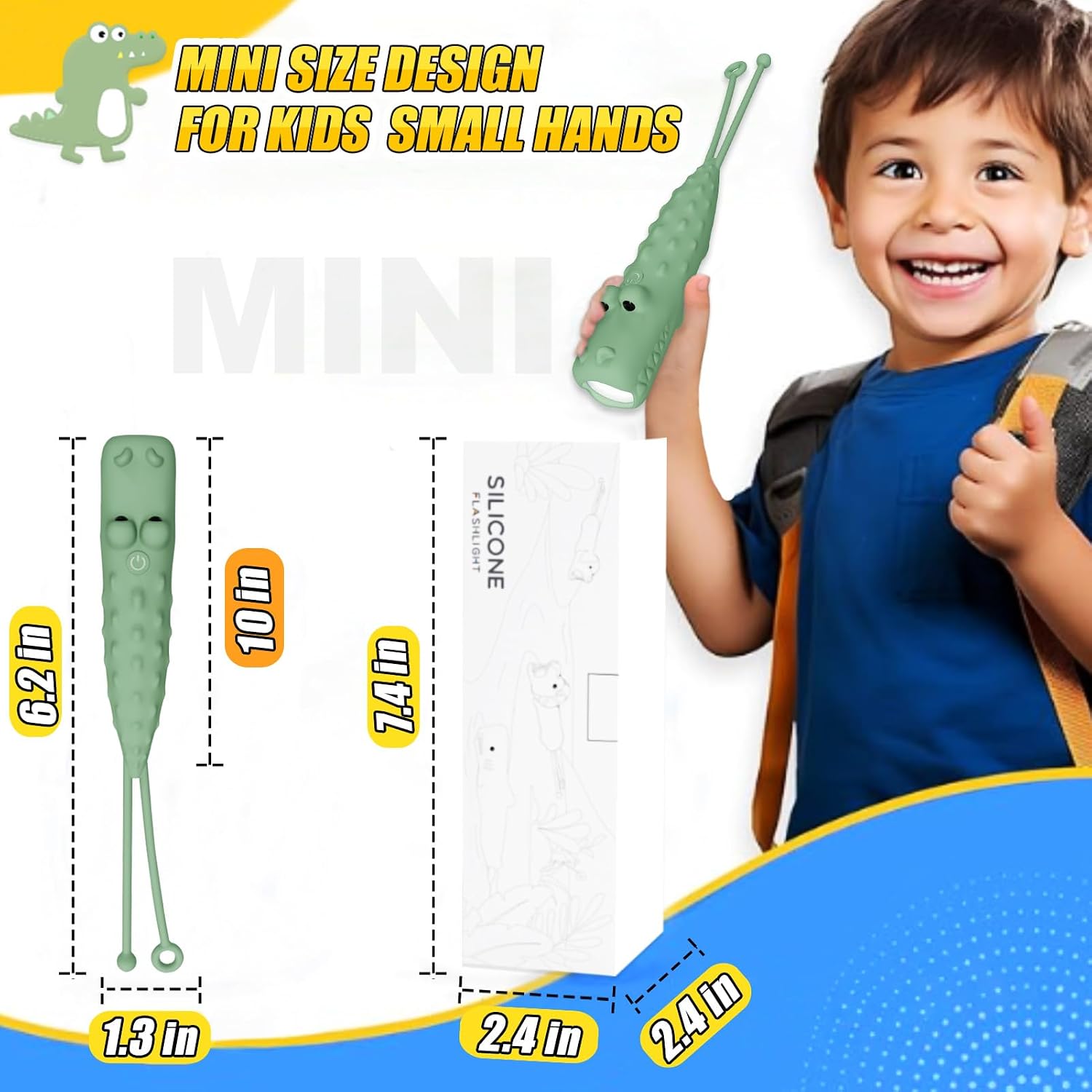 Thumbnail 5 de ZKLiLi Kid Flashlight LED Torch