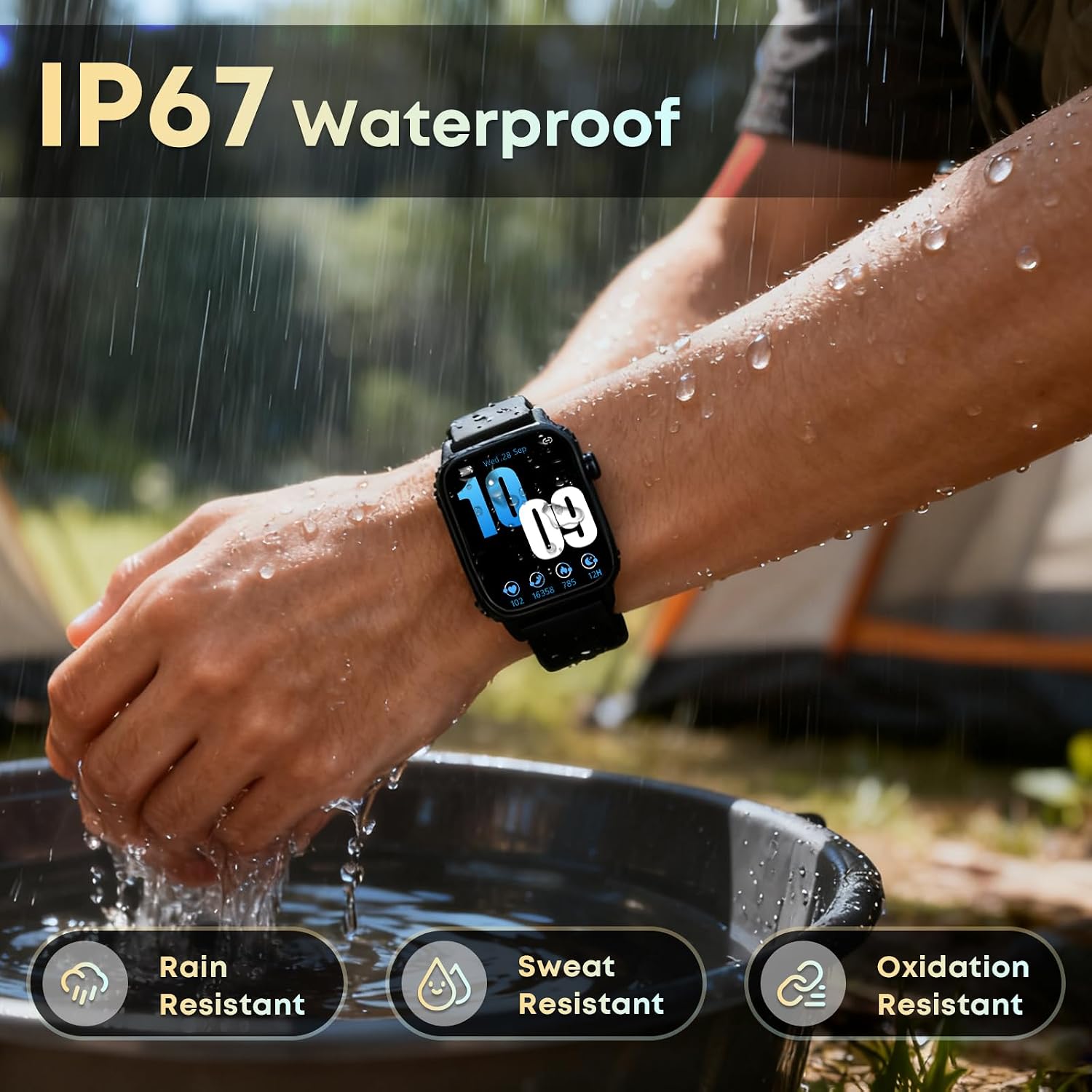 Detalle de Smartwatch with 1.83-inch HD display