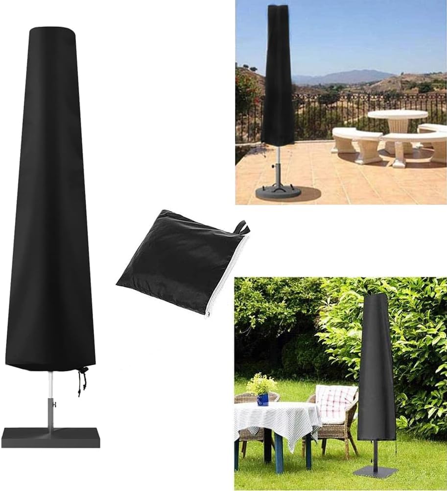 Thumbnail 4 de WPOLEAX HG013 Patio Umbrella Cover, 600D Oxford, Waterproof with Zipper