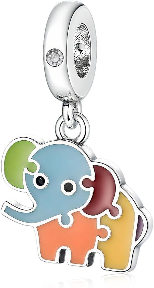 Thumbnail 6 de LMLMECREA Charms Anhänger aus 925 Sterling Silber – Reise-Charm für europäische Armbänder