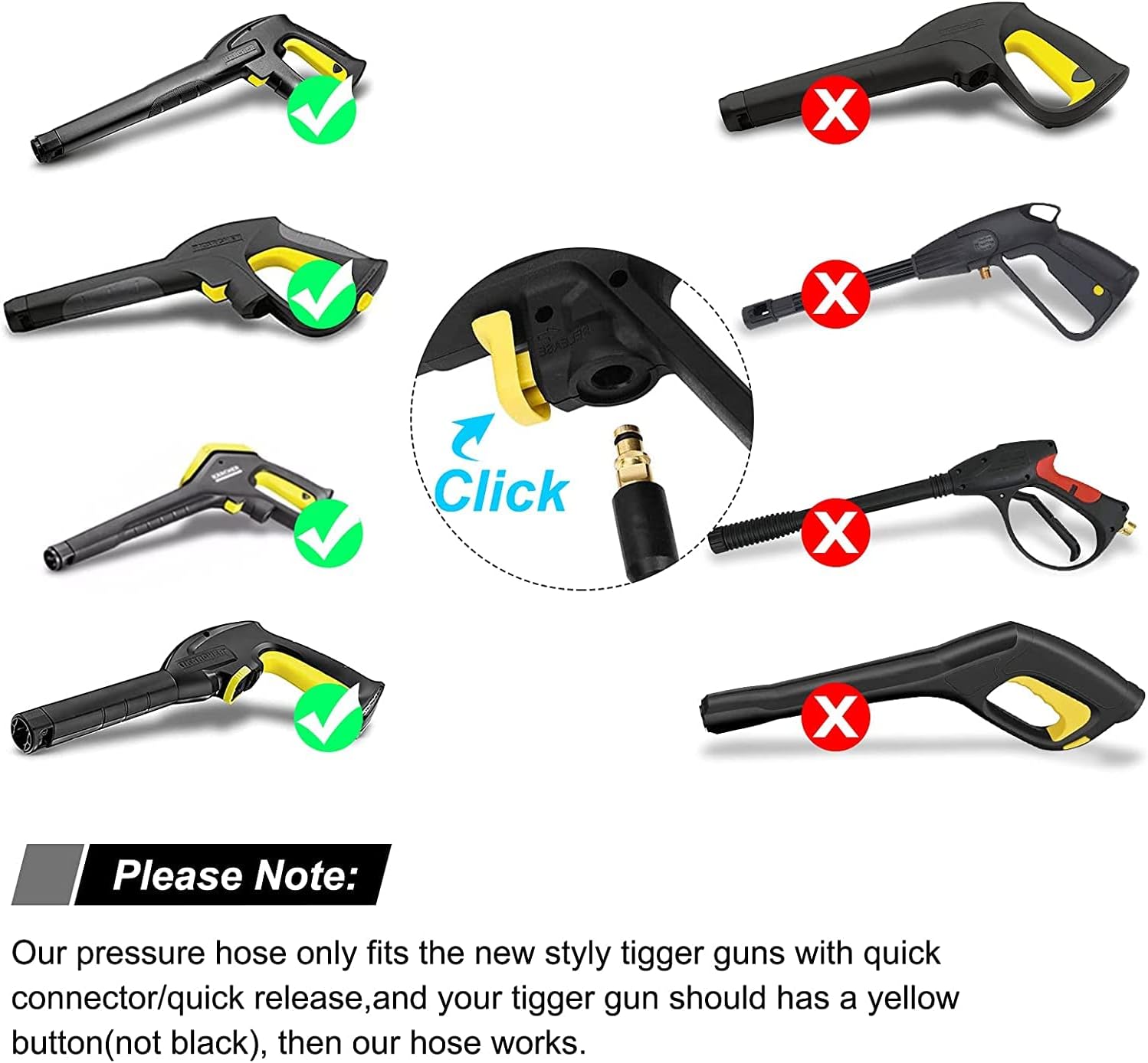 Thumbnail 5 de Karcher K series 20m replacement hose for pressure washer
