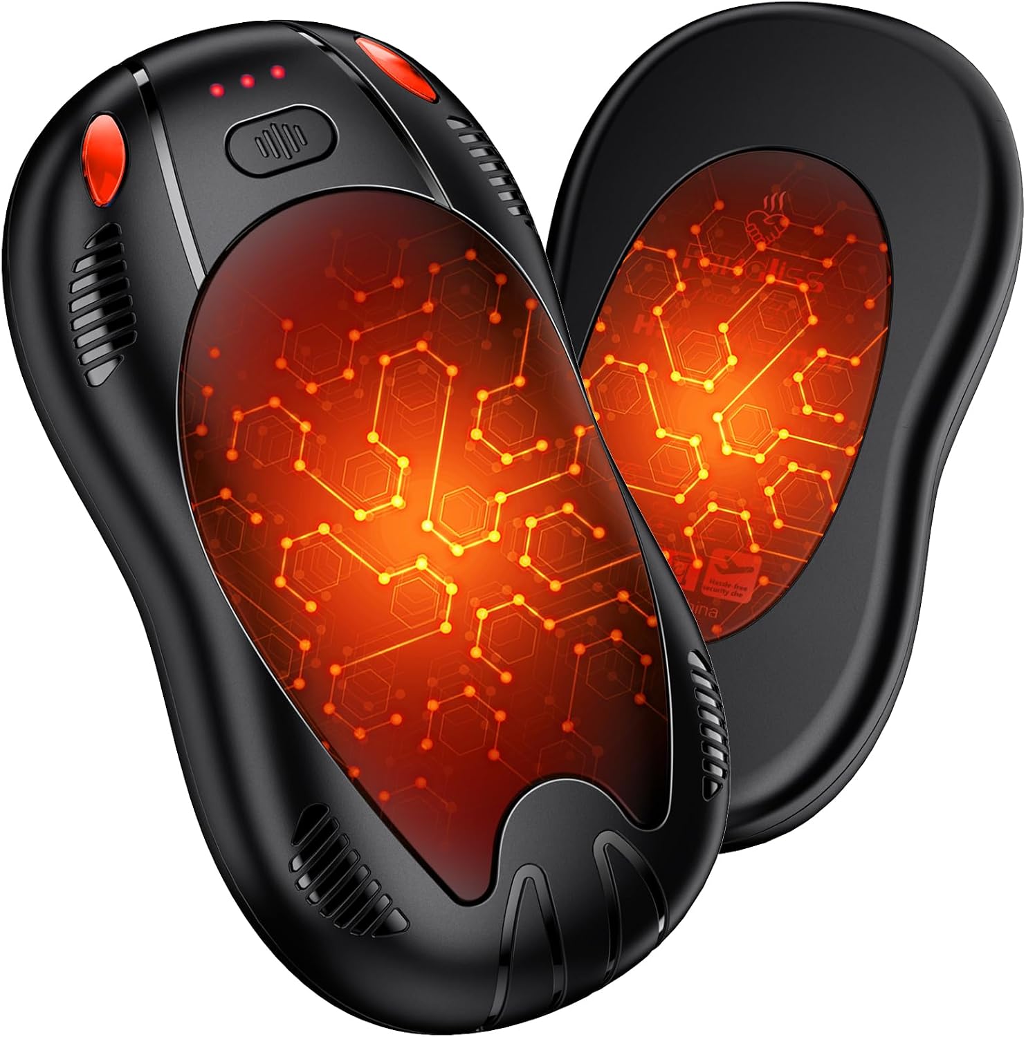 Detalle de FANDLISS 10000mAh Rechargeable Hand Warmer pack of 2
