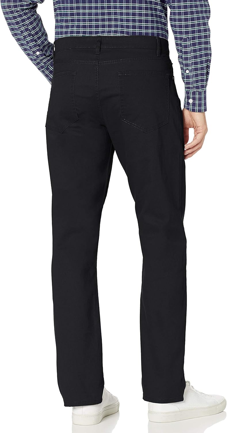 Thumbnail 1 de Amazon Essentials Men’s Relaxed-Fit 5-Pocket Stretch Twill Trousers