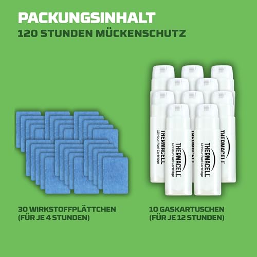 Thumbnail 1 de Thermacell Mückenabwehr Nachfüllpackung – 120 Stunden Schutz (30 Plättchen, 10 Gaskartuschen)