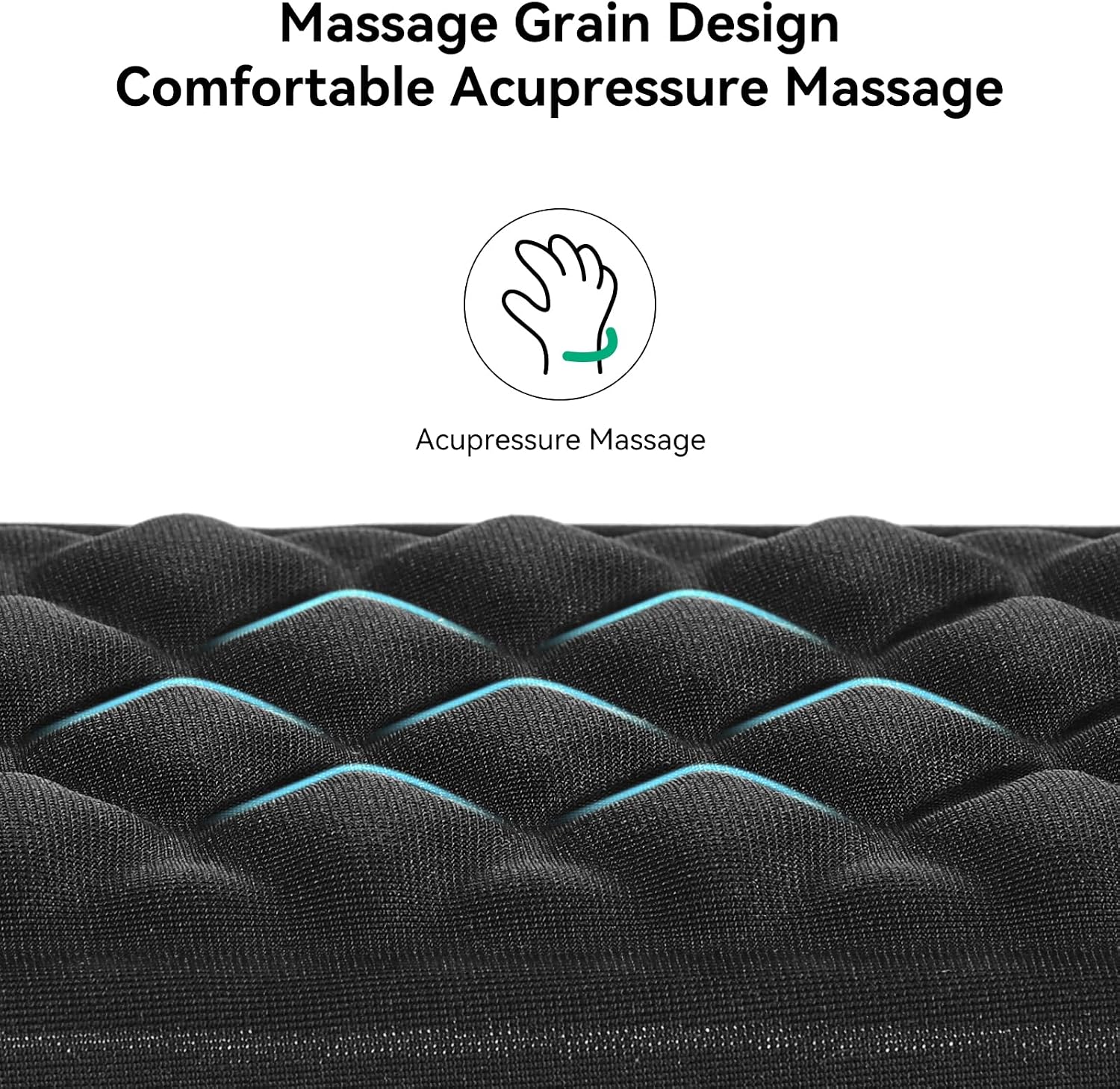 Detalle de EooCoo Ergonomic Mouse Mat with Massage Wrist Rest