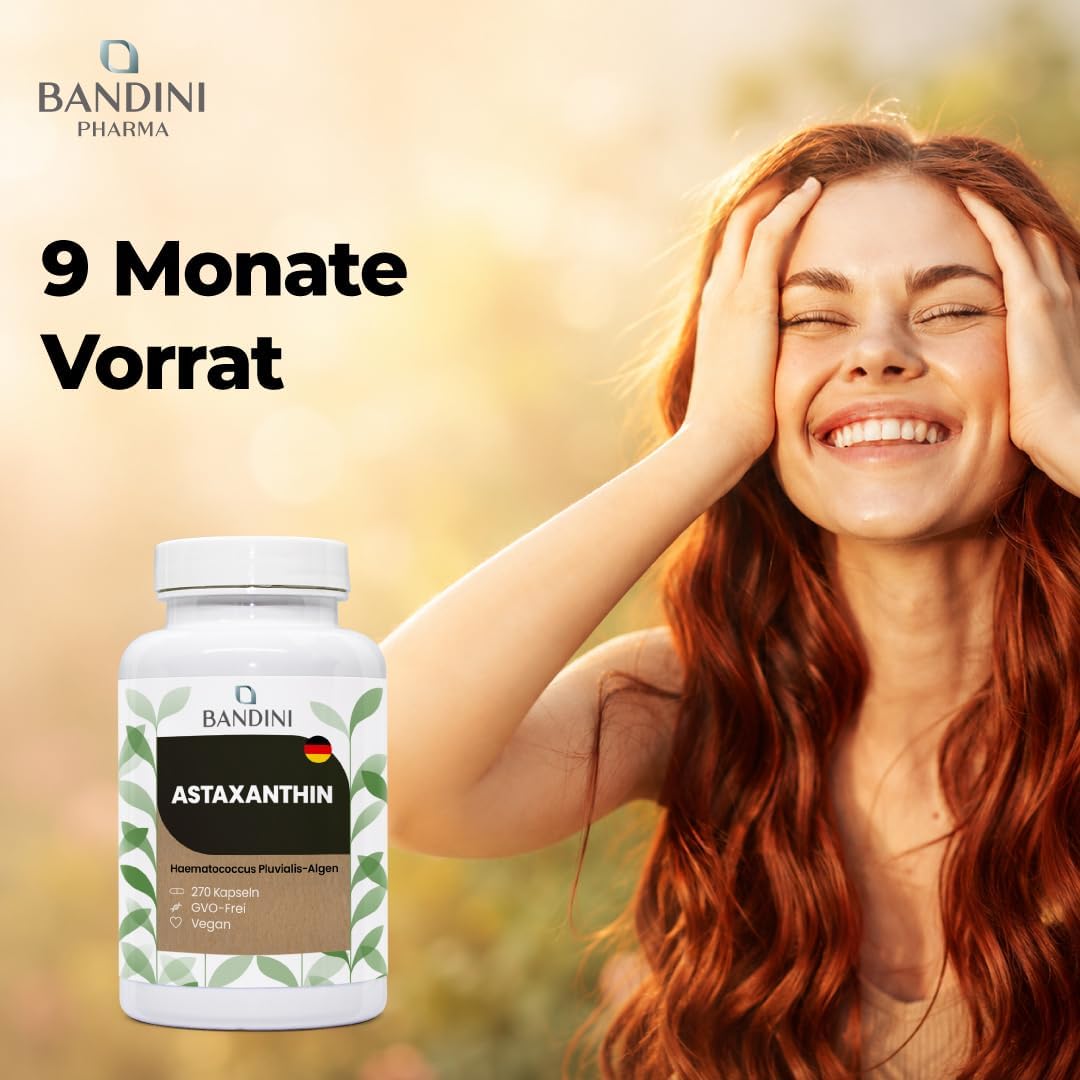 Thumbnail 1 de Bandini Pure Astaxanthin 8 mg, 270 Kapseln