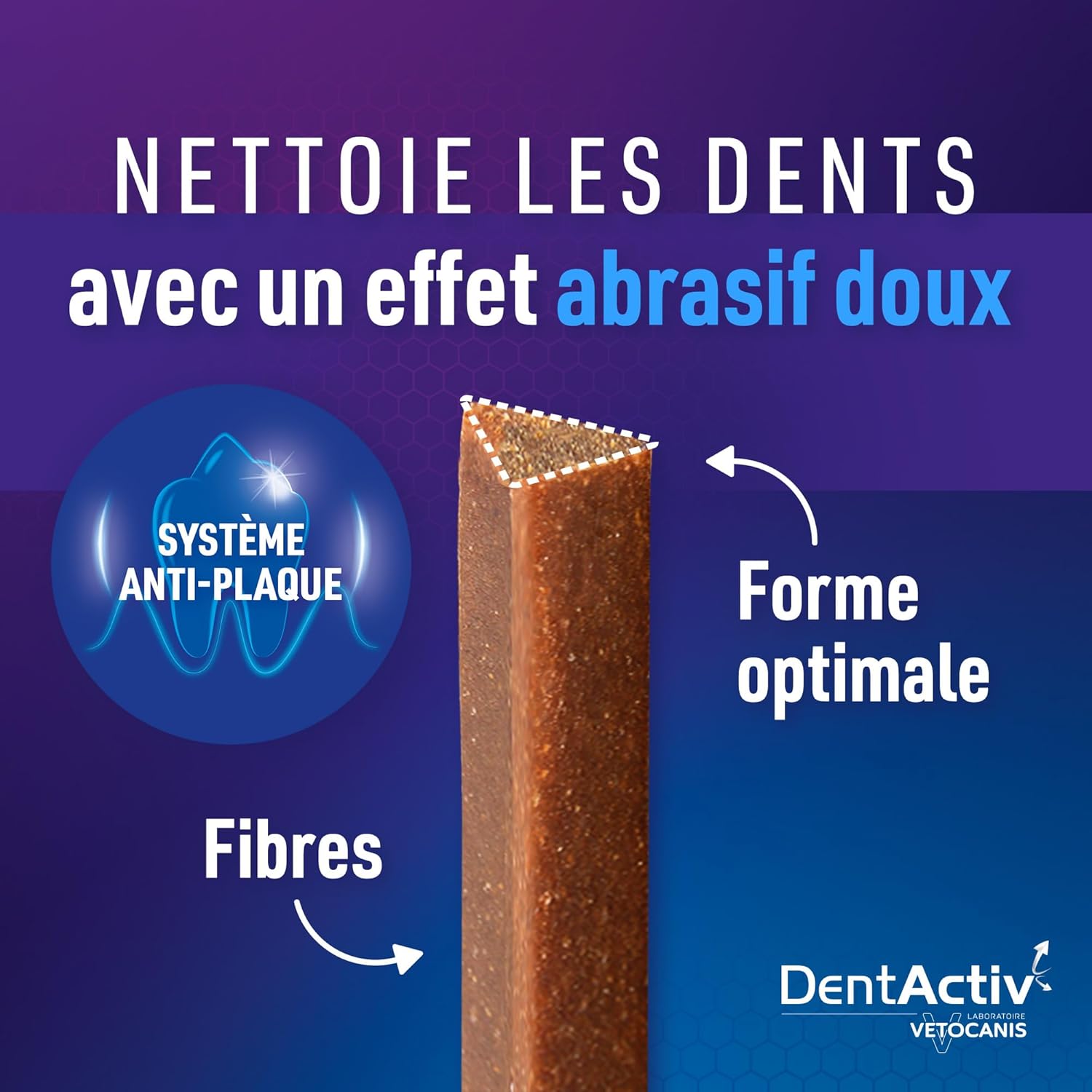 Thumbnail 3 de Vetocanis Dentactiv Zahnstick – Fleisch-reiche Dental-Leckerei für Hunde ab 15 kg