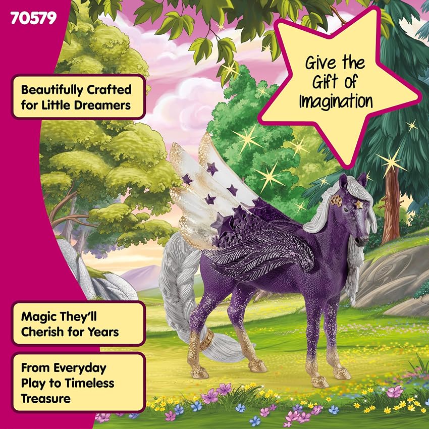 Thumbnail 4 de Schleich 70579 Pegaso de las Estrellas, yegua 🐴