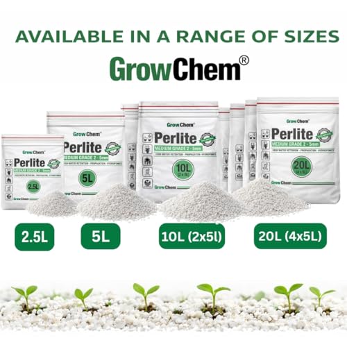 Thumbnail 3 de Grow Chem Perlite for Plants (5L) Medium 2–5mm – Indoor & Outdoor
