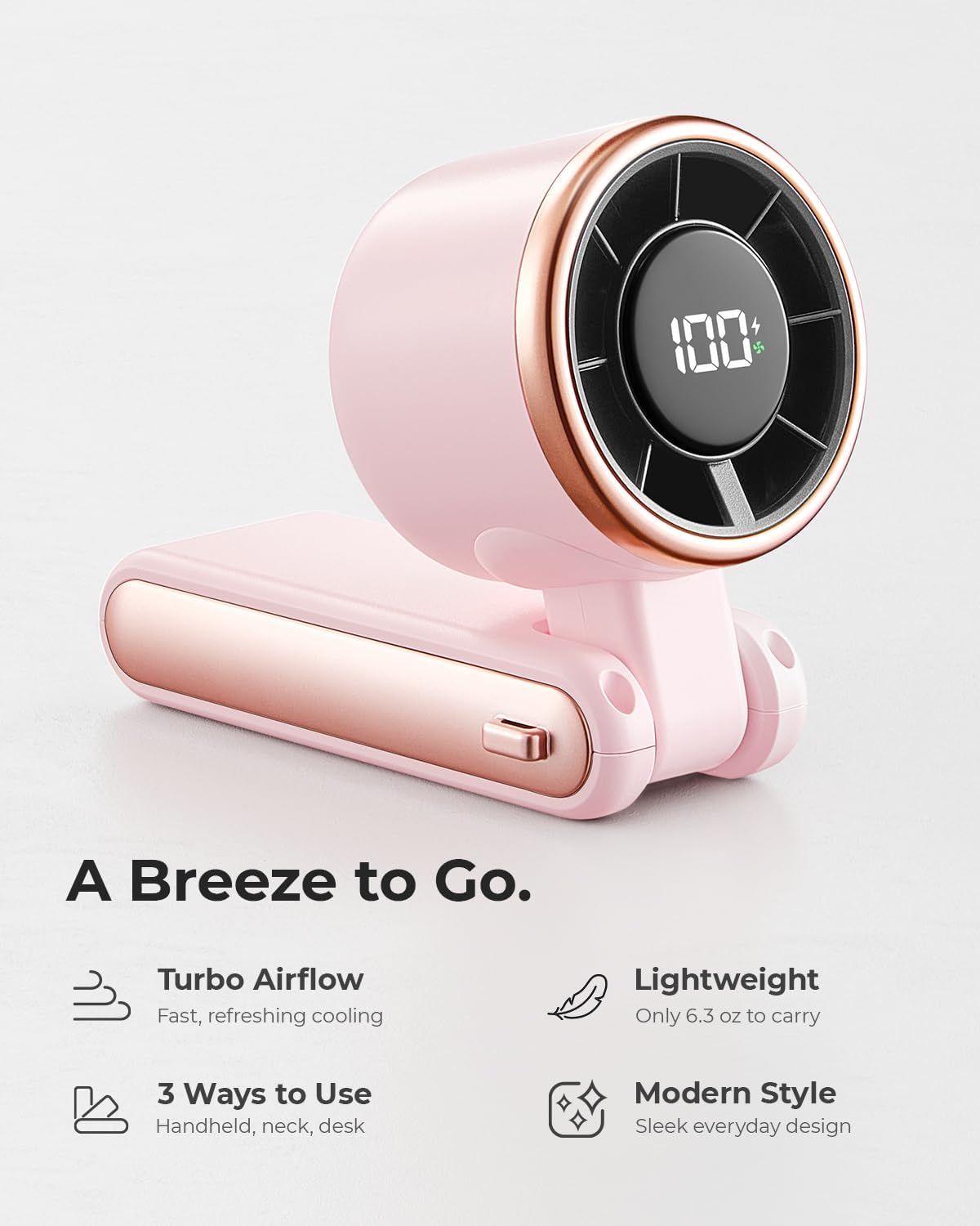 Thumbnail 1 de Bearwind Portable Handheld Turbo Fan 5 Gear