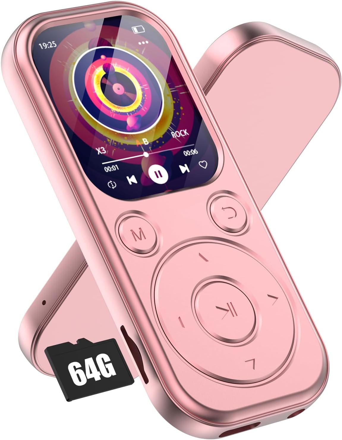 Olycism Reproductor MP3 64 GB Bluetooth 5.3