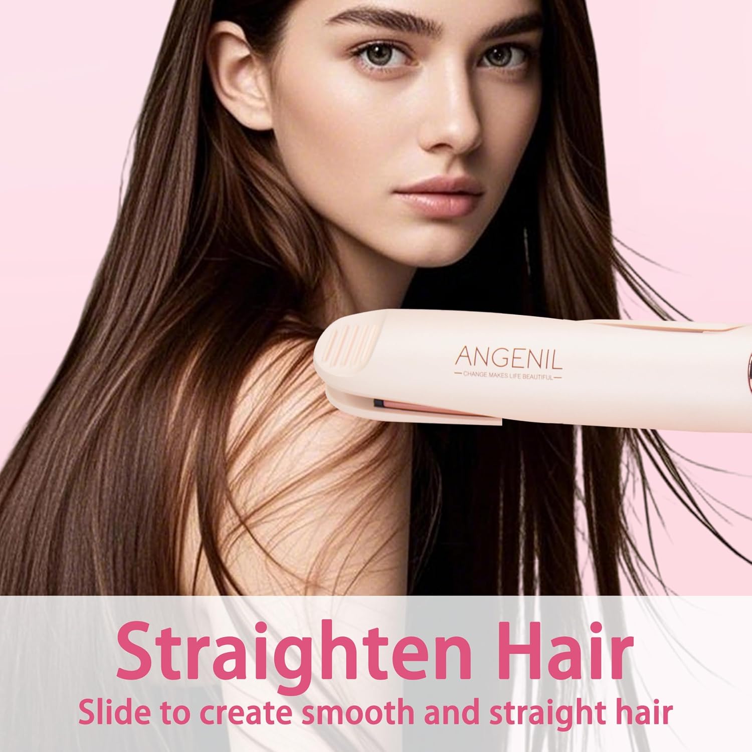 Detalle de ANGENIL Pro Ceramic Twist Hair Straightener 2-in-1