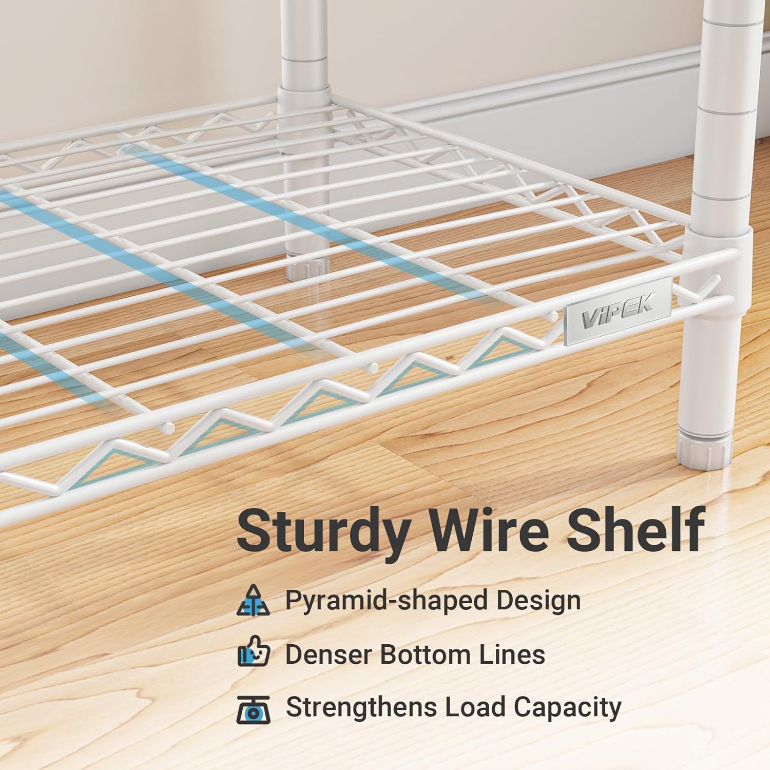 Thumbnail 5 de VIPEK Expandable Clothes Rack 1210 lb Capacity