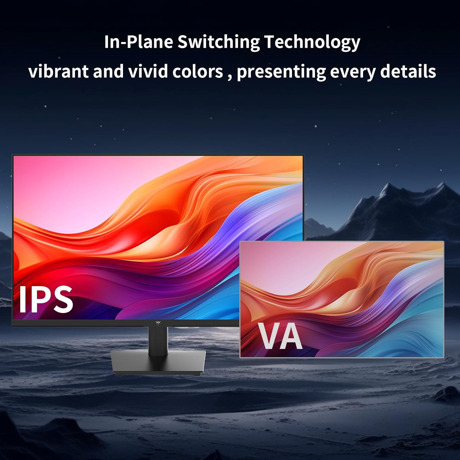 Detalle de KTC 27-inch 1440P QHD IPS monitor with 100Hz, Adaptive Sync and HDR10