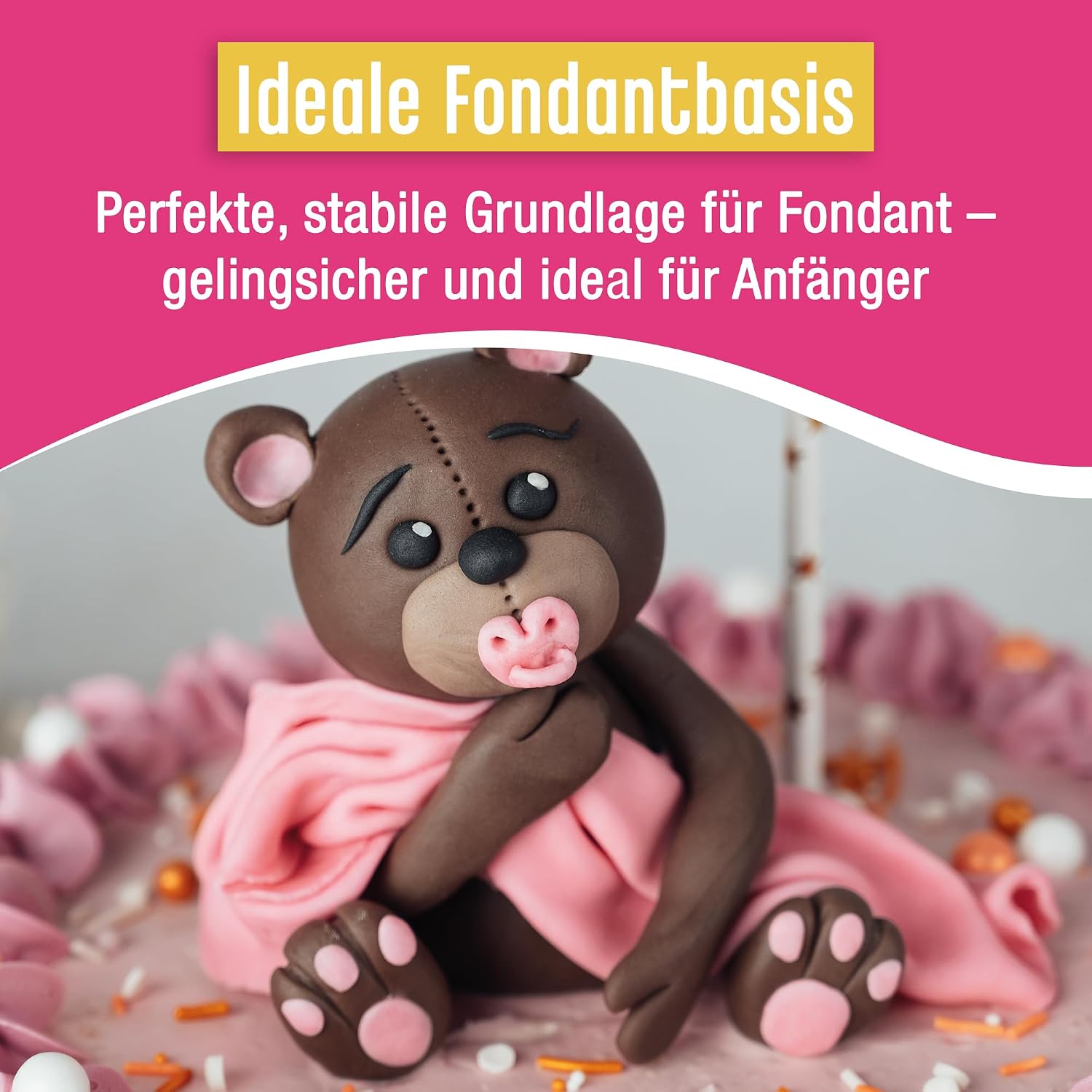 Detalle 2 de DECOCINO Vanille Buttercreme Fertigmischung (3x250g) – einfache, luftige Vanille-Buttercreme zum Garnieren und Füllen