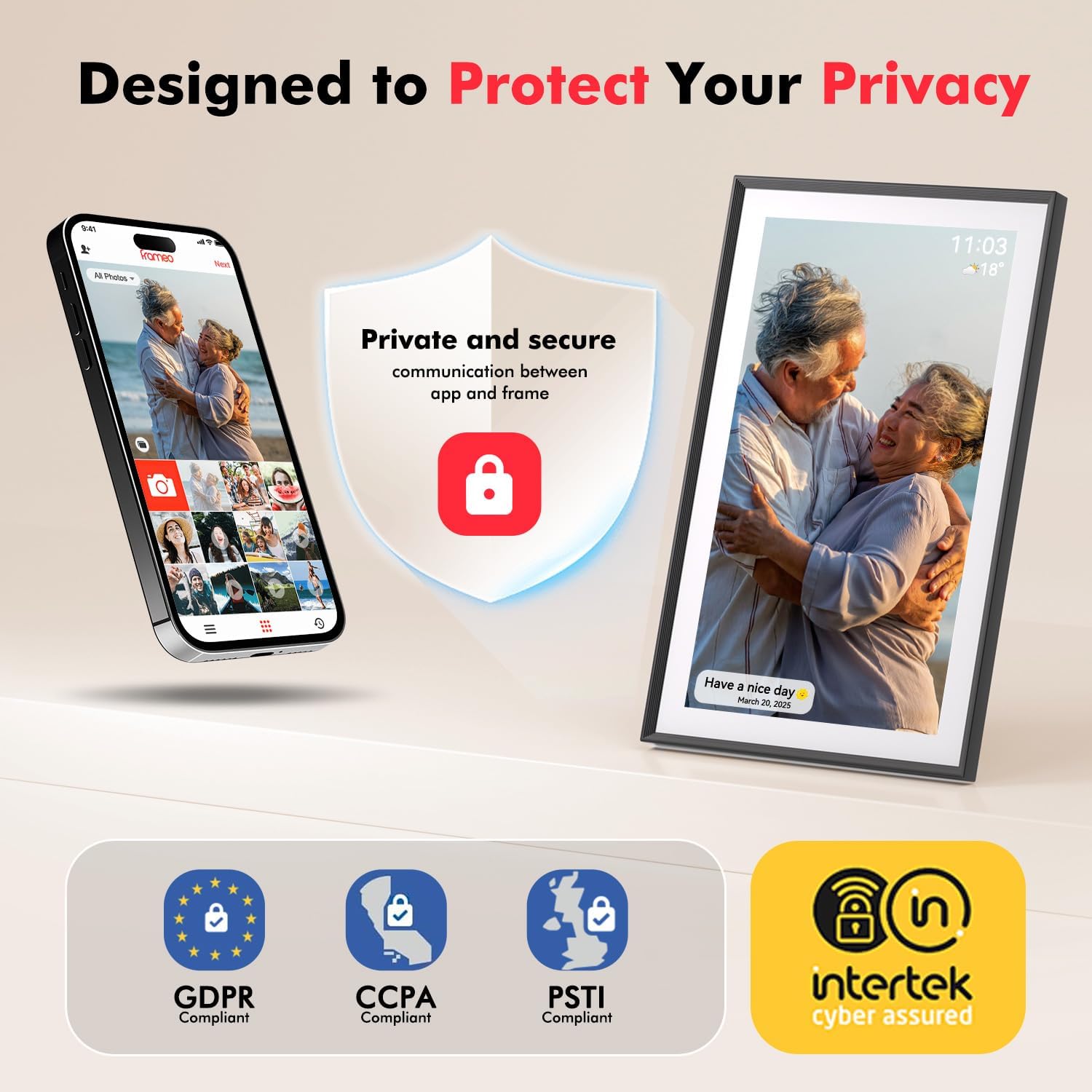 Thumbnail 6 de Pastigio Frameo 15.6 Inch Digital Frame