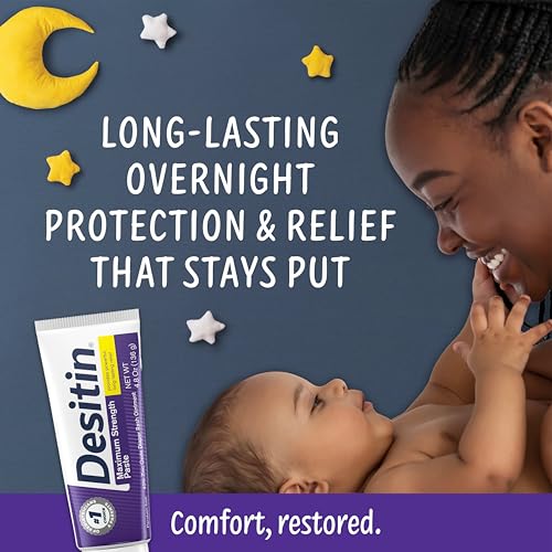 Detalle de Desitin Maximum Strength Diaper Rash Paste with 40% Zinc Oxide, 4.8 oz