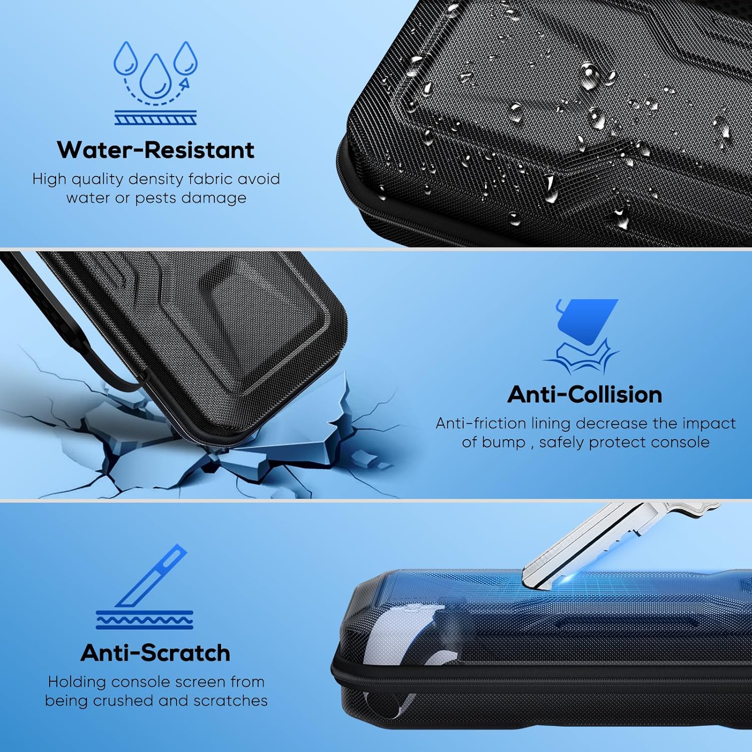 Thumbnail 1 de FYOUNG Étui de Transport et Coque de Protection pour PlayStation Portal — Kit Accessoires de Voyage et Verre Trempé