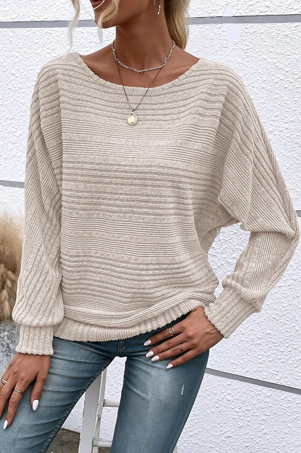 Detalle de RICHSTORY Women's Knit Sweater, 95% Polyester