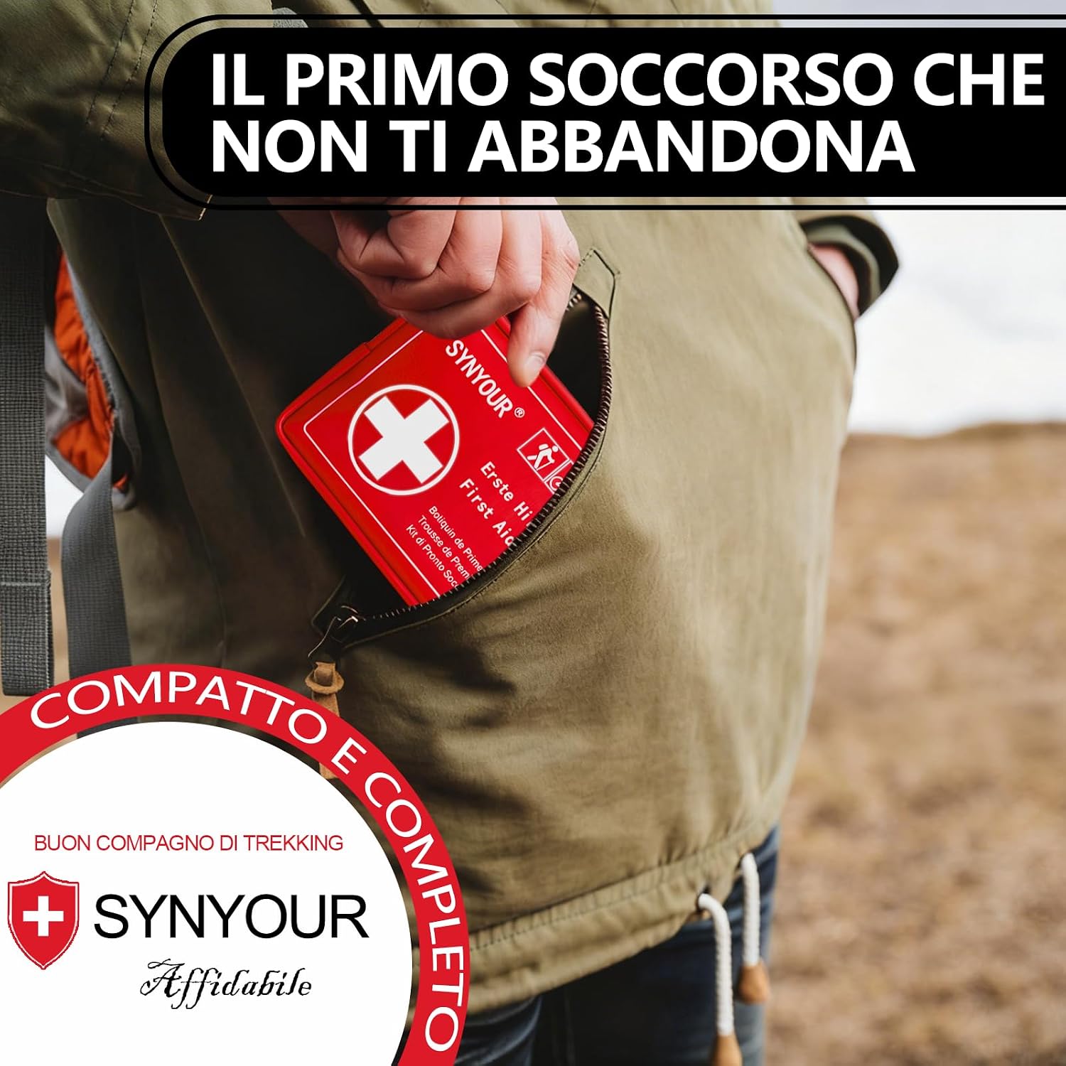 Detalle de SYNYOUR Mini kit pronto soccorso 80 pezzi