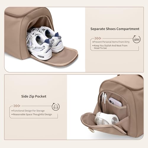 Detalle de Sac de Voyage Convertible 2 en 1 GOLF SUPAGS – 48 L, Champagne
