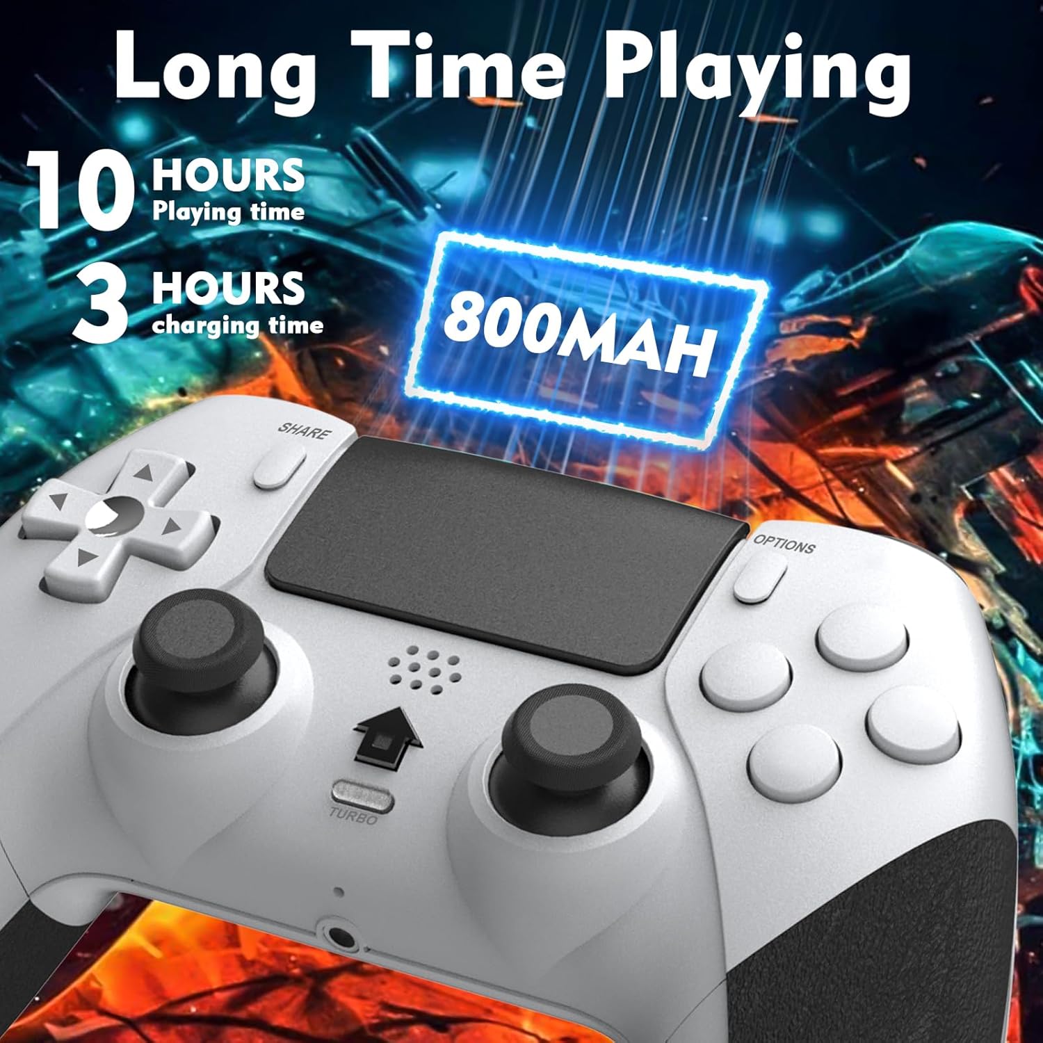 Thumbnail 5 de Holilo Manette Sans Fil pour PS-4 : confort et compatibilité au quotidien