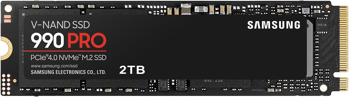 Thumbnail 1 de Samsung 990 PRO 2TB NVMe SSD: Gen4 Power for Gaming and Heavy Workloads