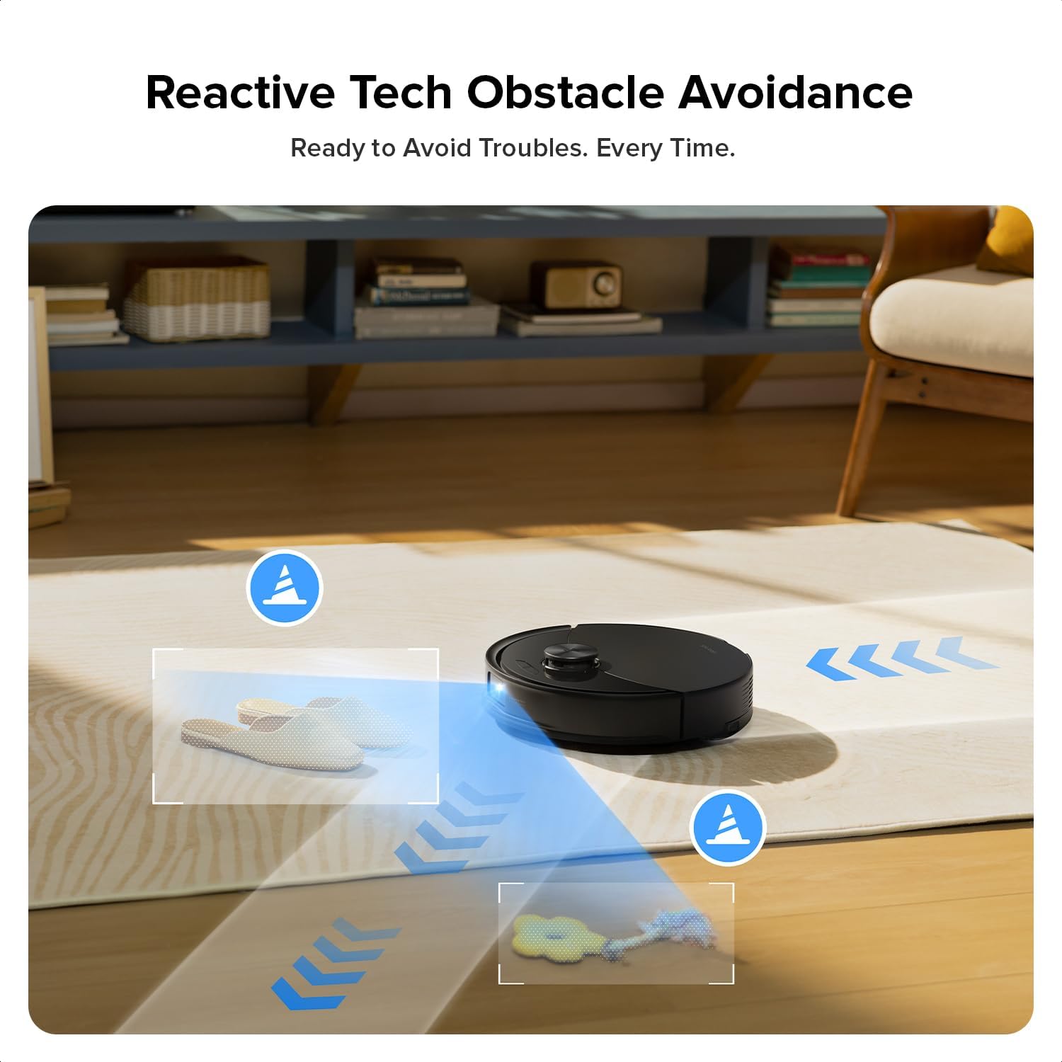 Thumbnail 5 de roborock Q10 S5 Robot Vacuum Cleaner with Mop, 10000Pa + LiDAR Navigation
