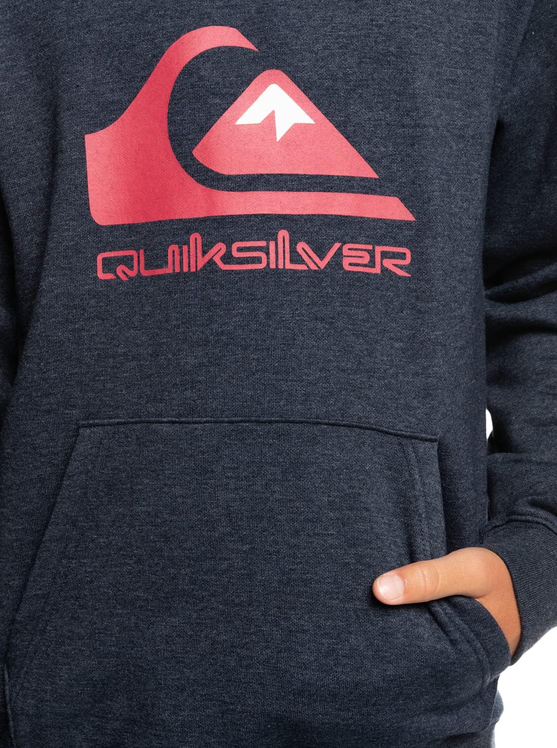 Detalle 2 de Quiksilver Biglogohoodyth B Otlr Bpch Superiore Unisex – Bambini e Ragazzi
