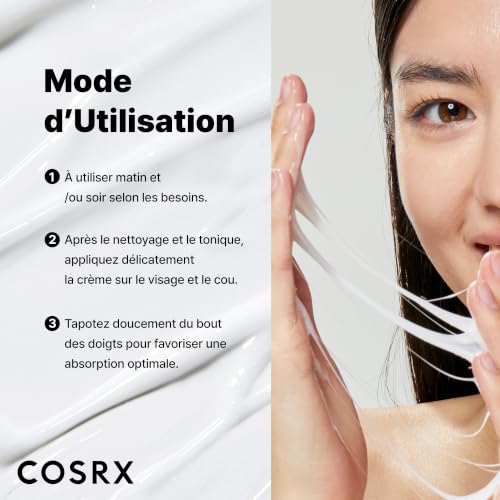 Detalle de COSRX Advanced Snail 92 Crème Tout en Un 100 ml — soin hydratant réparateur à la mucine d’escargot