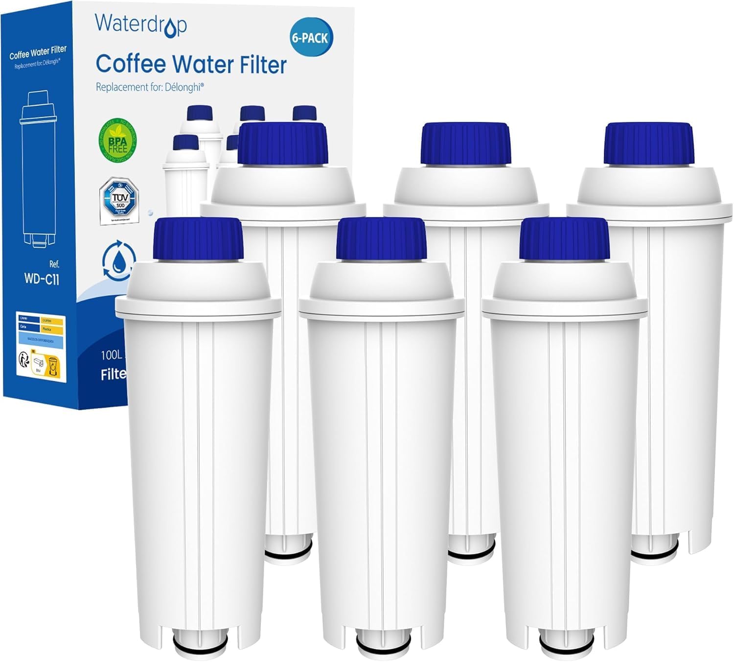 Detalle de Waterdrop Filterkartuschen 6er Pack