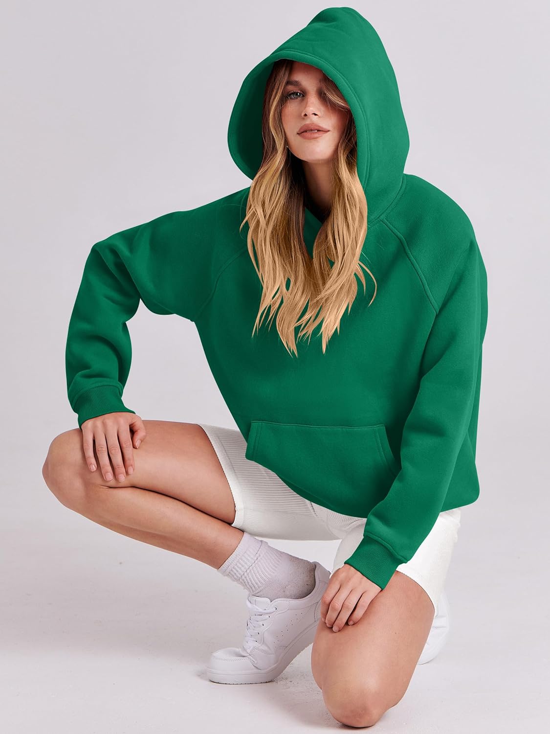 Thumbnail 6 de ANRABESS Oversized Fleece Hoodie for Women