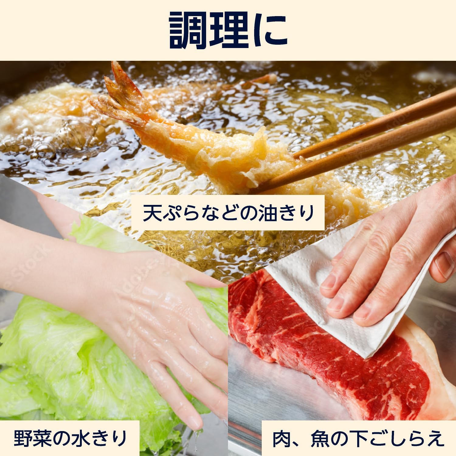 Detalle de by Amazon BAKP18R キッチンペーパー 18ロール FSC認証紙・エンボス加工