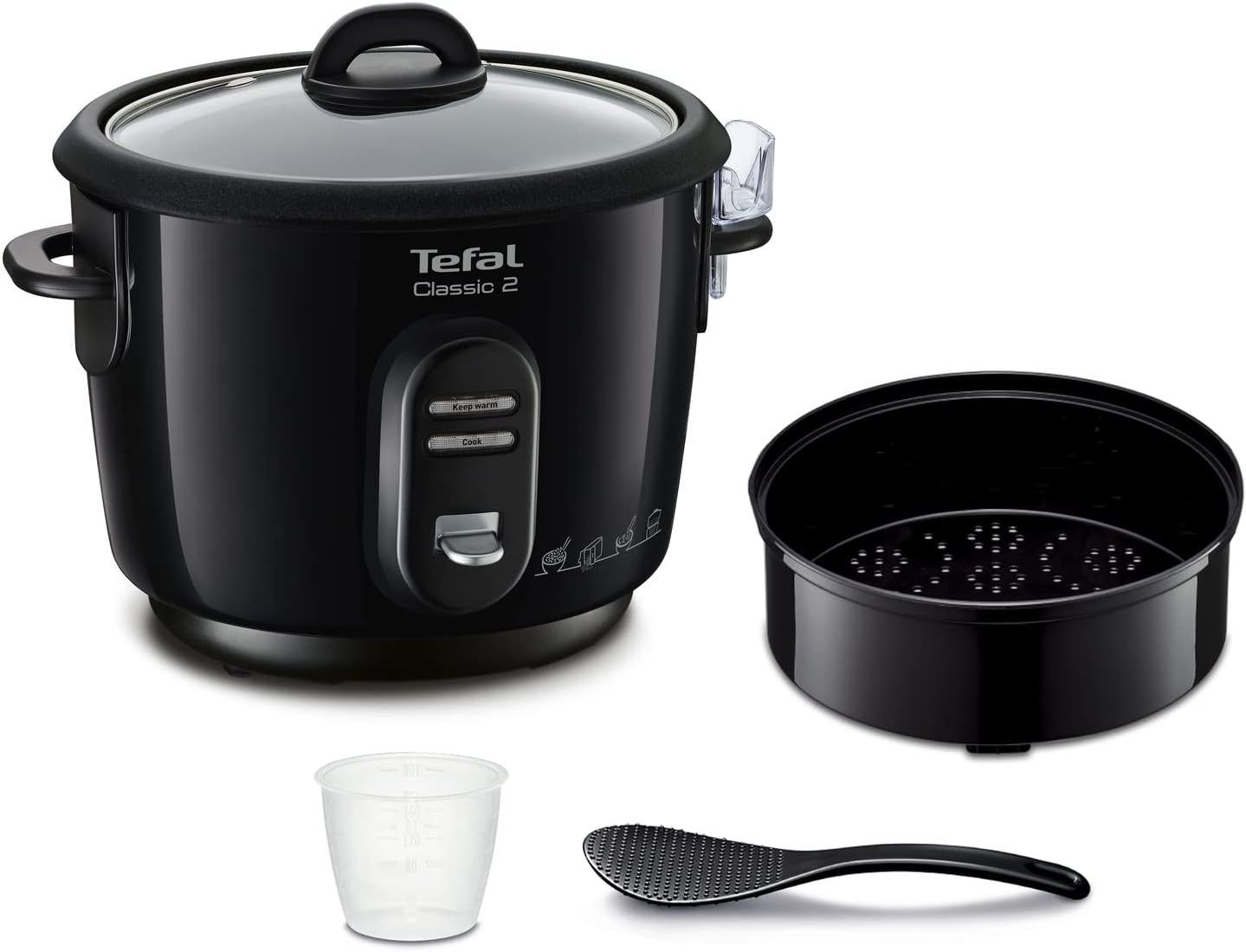 Detalle de Tefal Classic 2 — Cuiseur à riz antiadhésif 3 L, noir