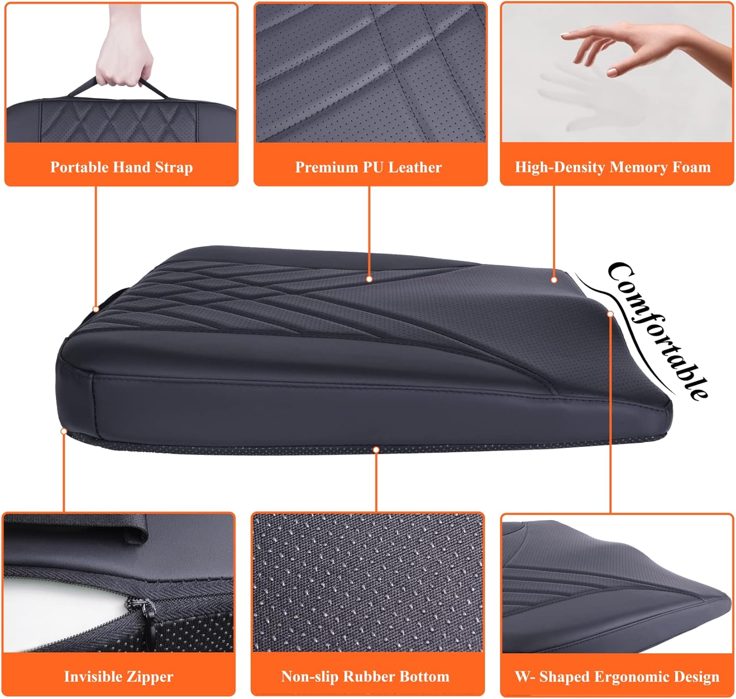 Thumbnail 4 de kingphenix Premium Car Seat Cushion 2.5 in