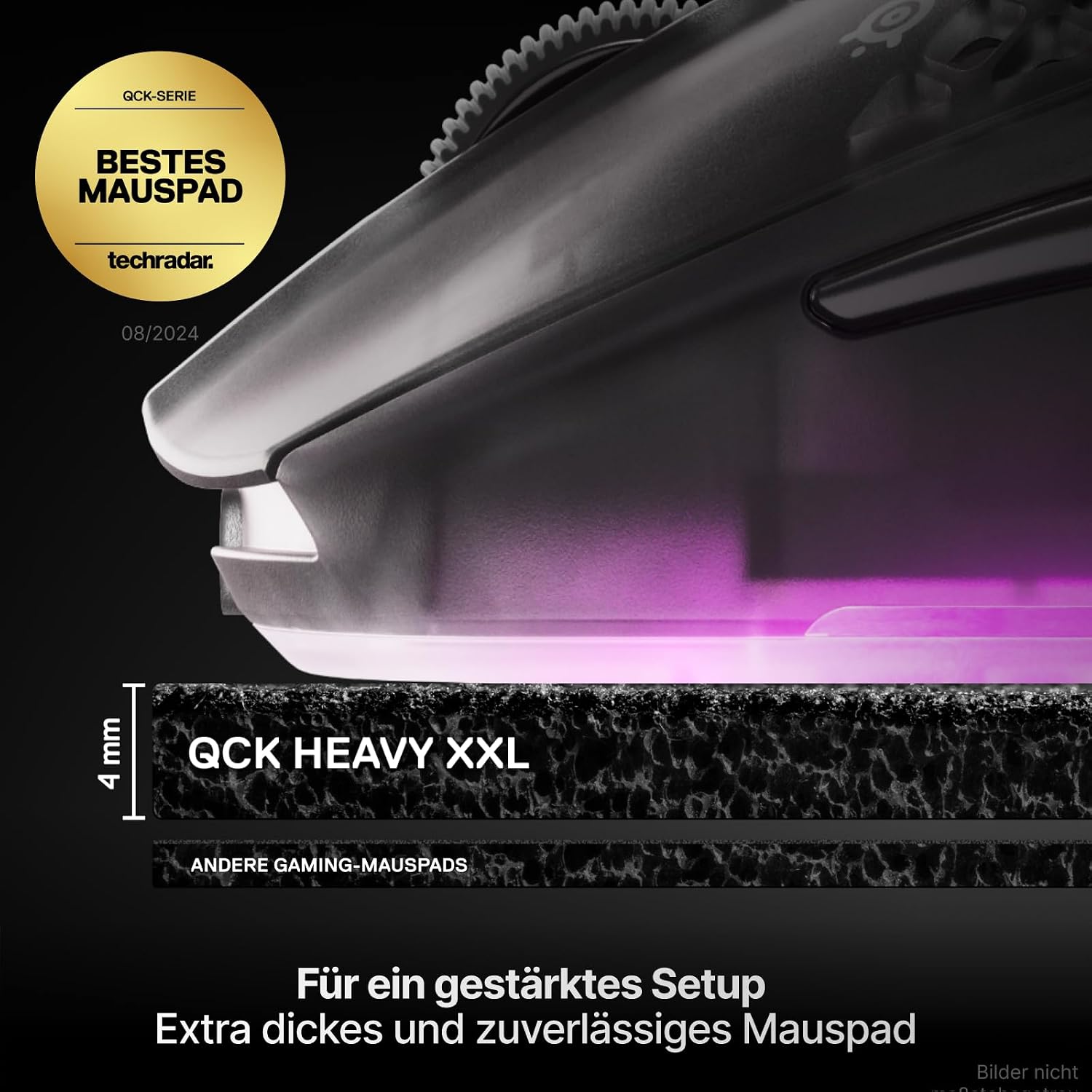 Detalle 2 de SteelSeries QcK XXL Gaming-Mauspad