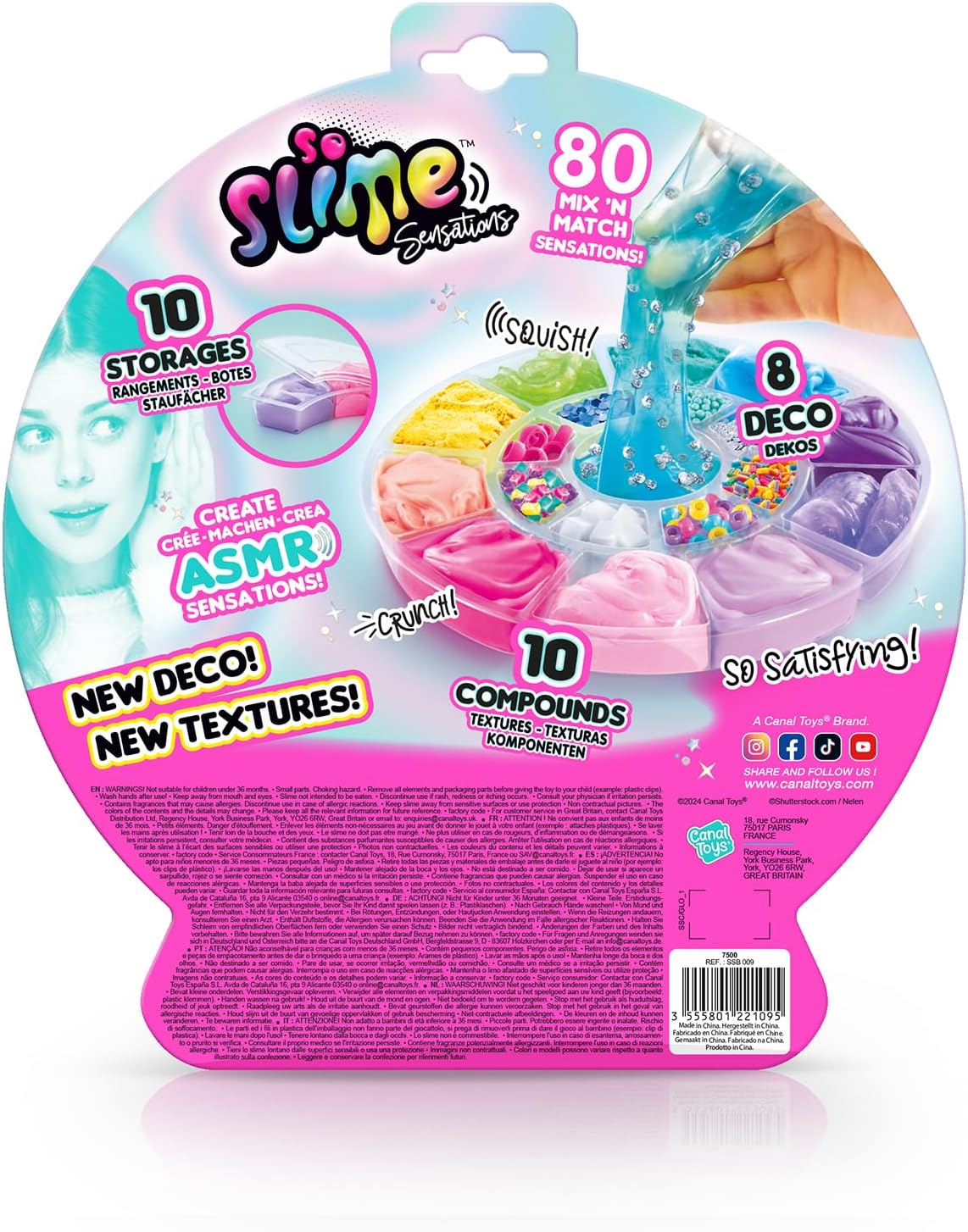 Detalle 2 de Canal Toys So Slime Ruota ASMR L26 cm