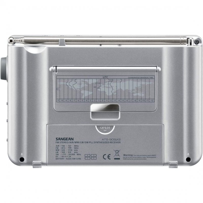 Thumbnail 1 de Sangean ATS-909X2 Radio multibanda blanca 📻